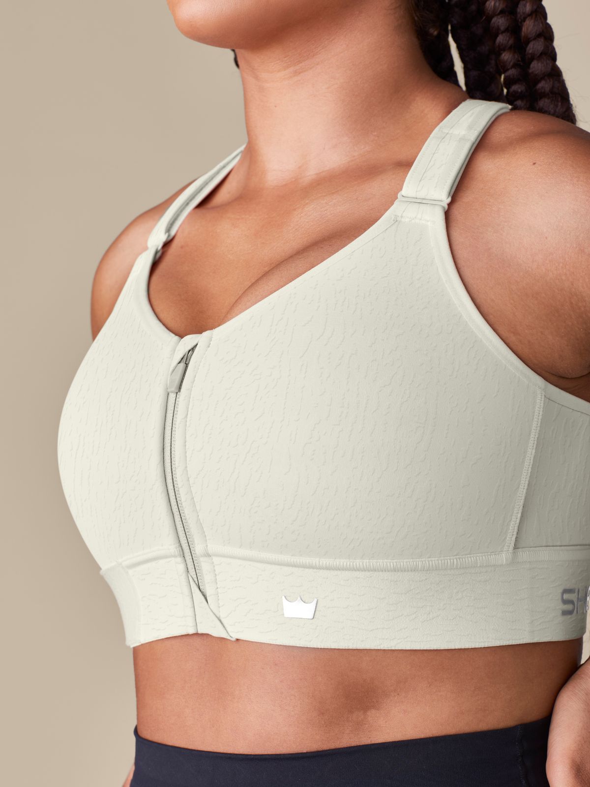 Flex Sports Bra™ - Vanilla Vibe Jacquard