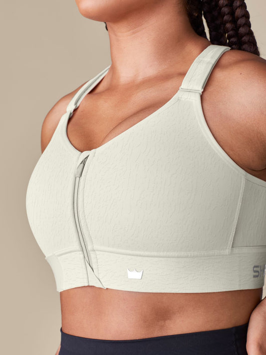 Flex Sports Bra™ - Vanilla Vibe Jacquard