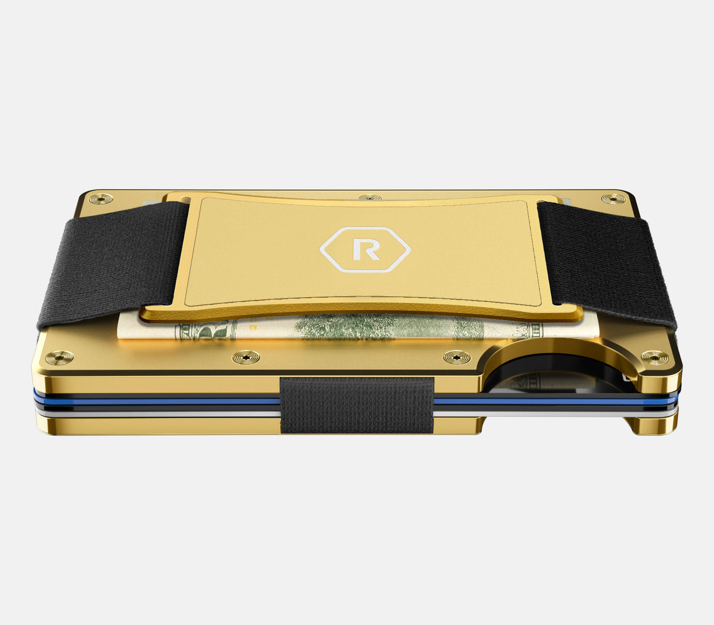 Ridge Wallet - 24K Gold
